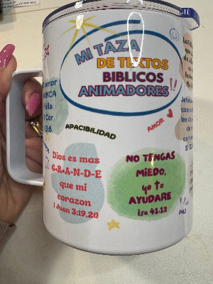 Mi Taza de Textos Biblicos Animadores