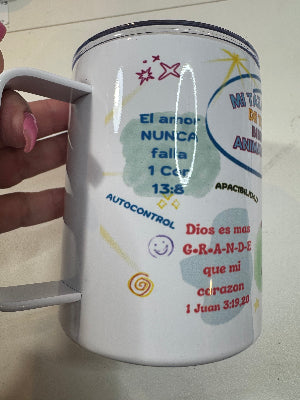 Mi Taza de Textos Biblicos Animadores