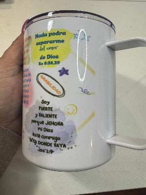 Mi Taza de Textos Biblicos Animadores