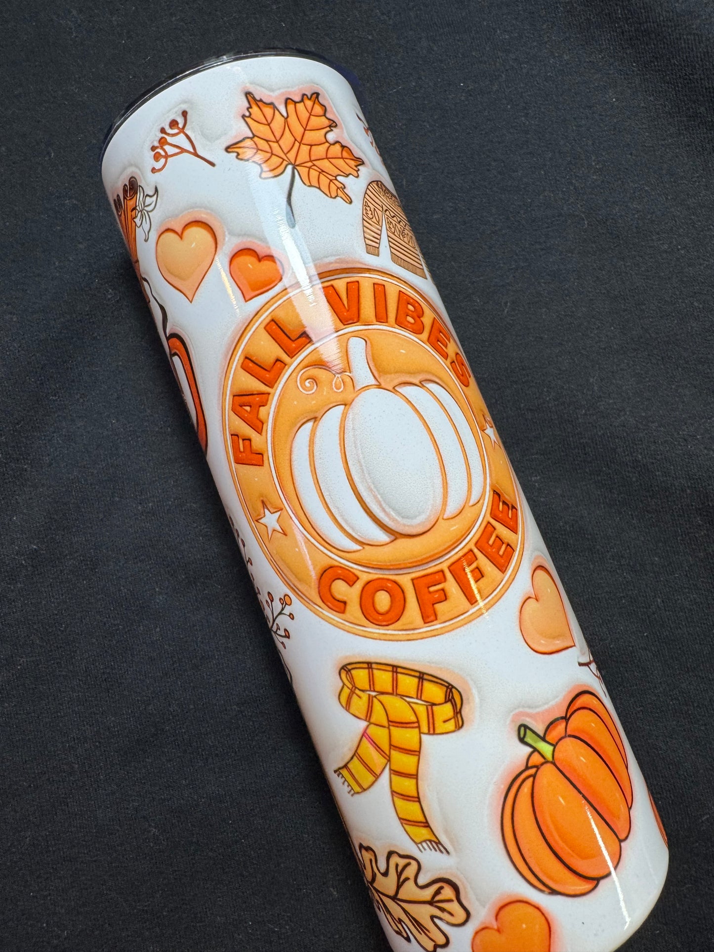 Fall Vibes Coffee 20 oz Stainless Steel Tumbler