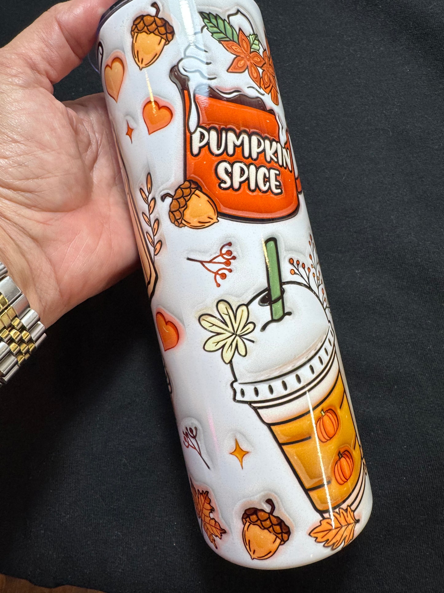 Fall Vibes Coffee 20 oz Stainless Steel Tumbler