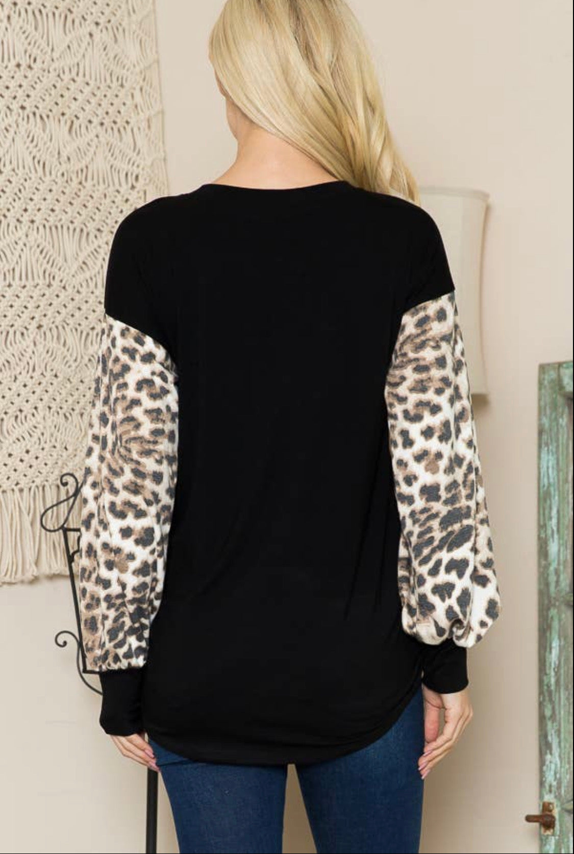 Leopard Blouse