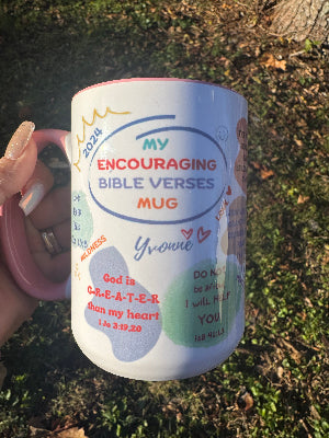 My Encouraging Bible Verses Mug