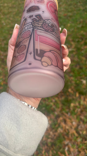 Cafecito y Chisme 25 oz Frost Tumbler