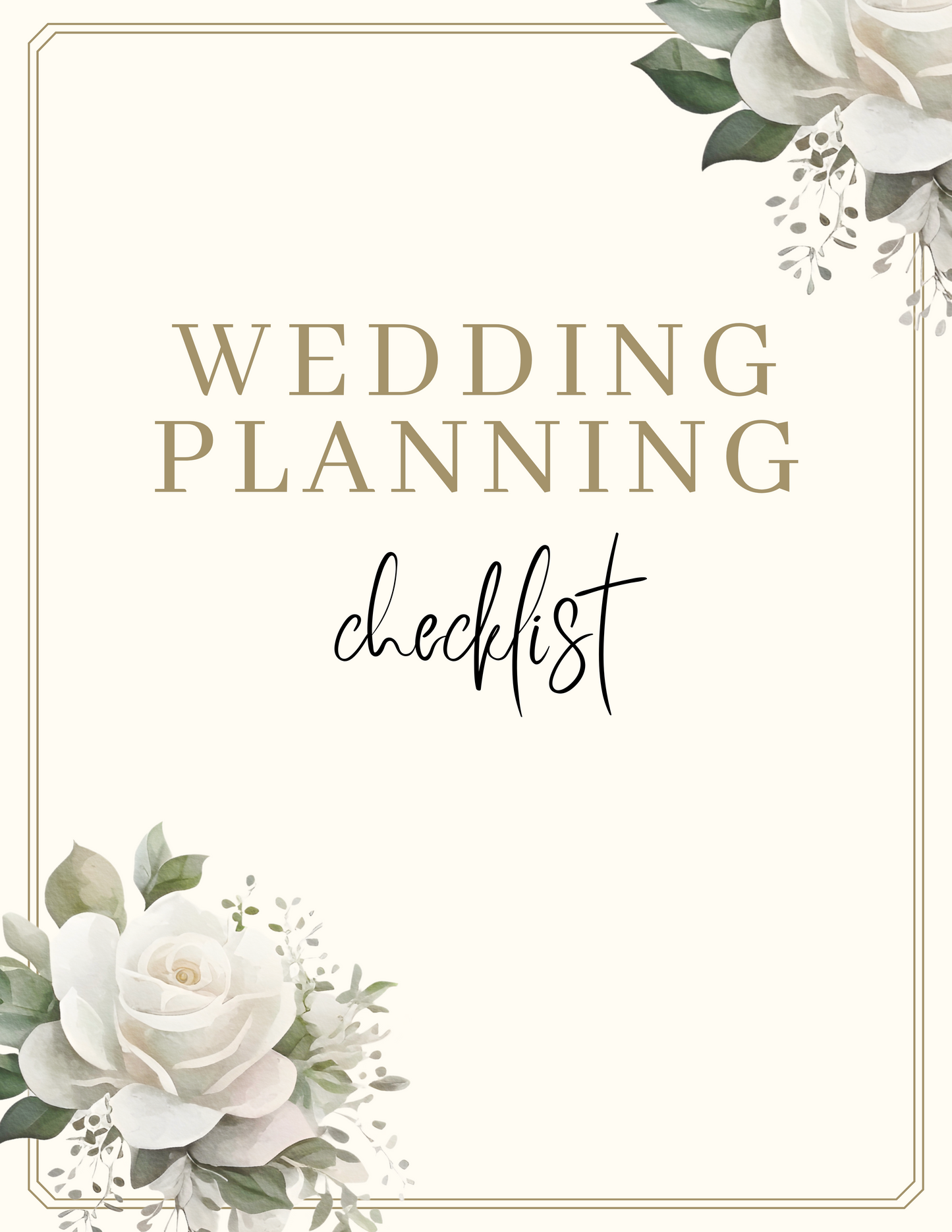 Wedding Planning Check List