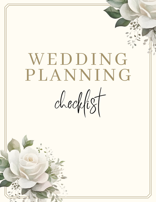 Wedding Planning Check List
