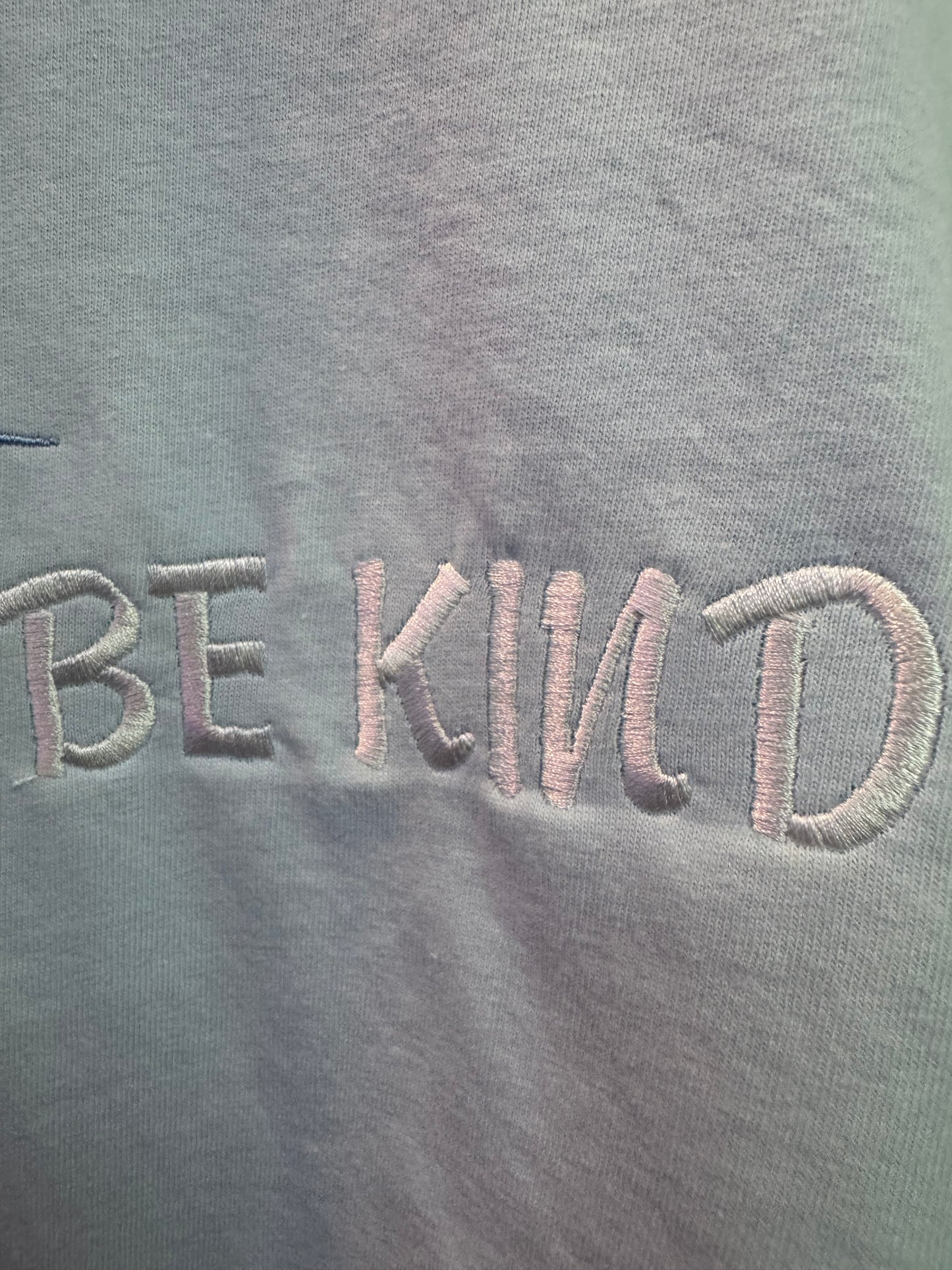 Be Kind with Hummingbird Embroidered