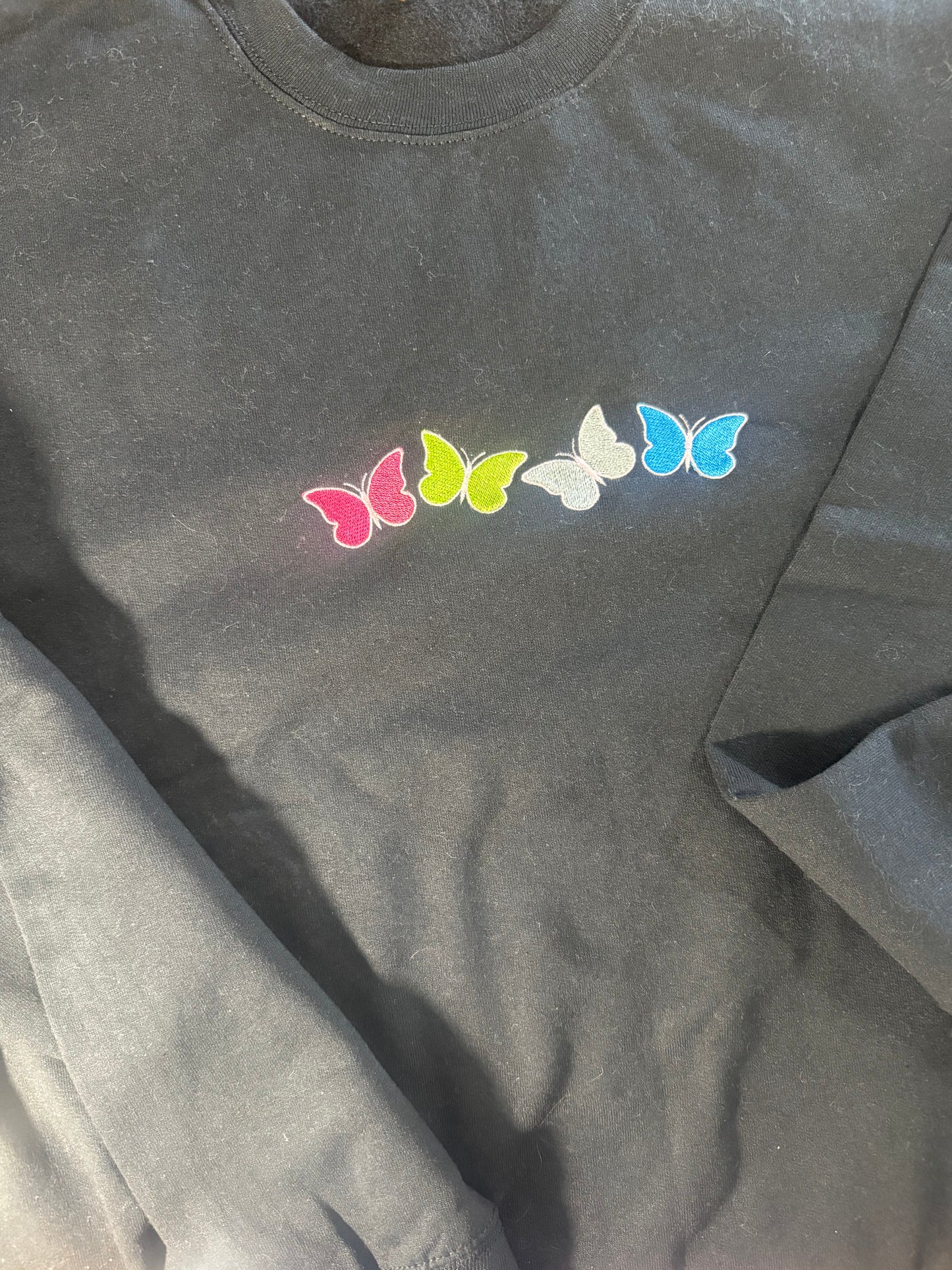 Butterfly Rainbow Crewneck