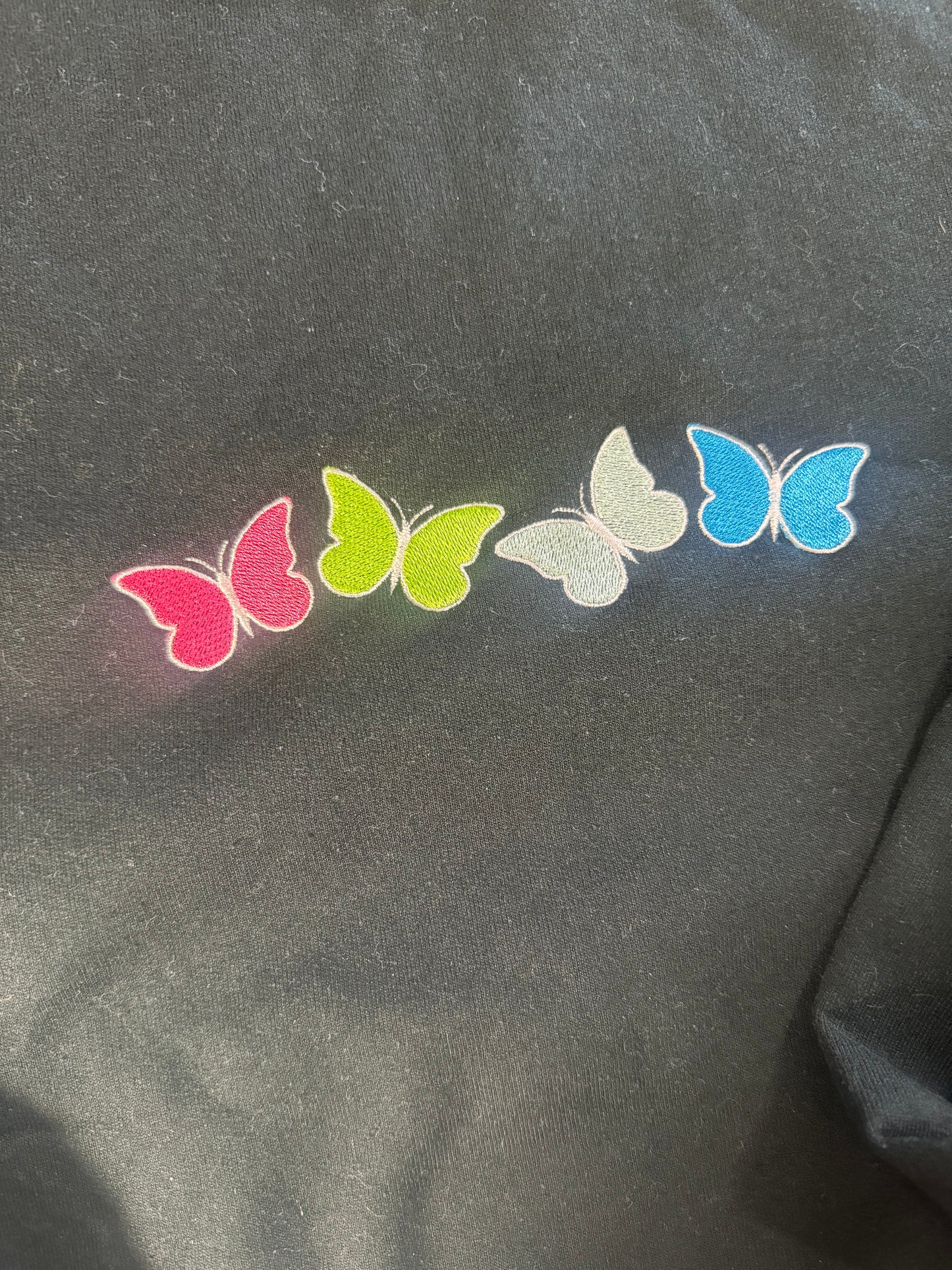 Butterfly Rainbow Crewneck