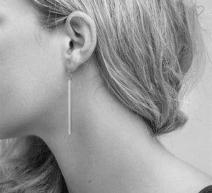 Stainless Steel Drop Earrings