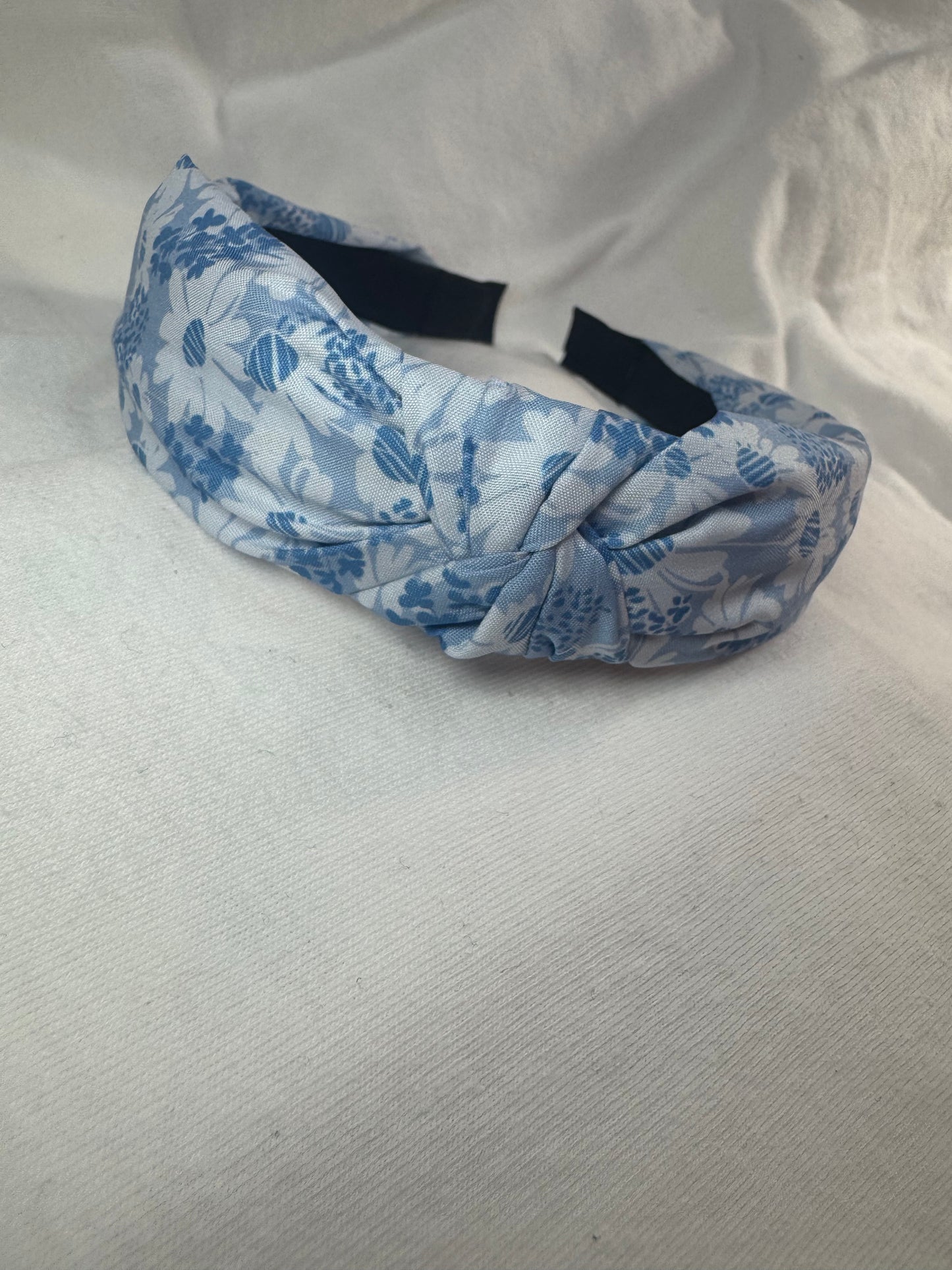 Blue Floral Headband