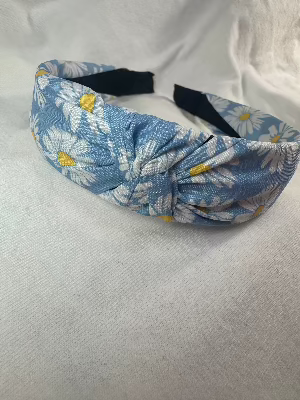 White Daisy Headband