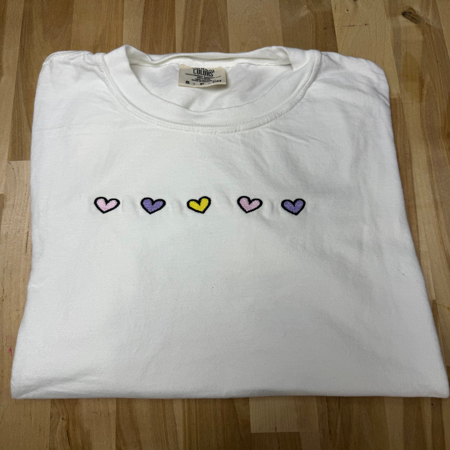 Mini Heart Comfort Color T-Shirt