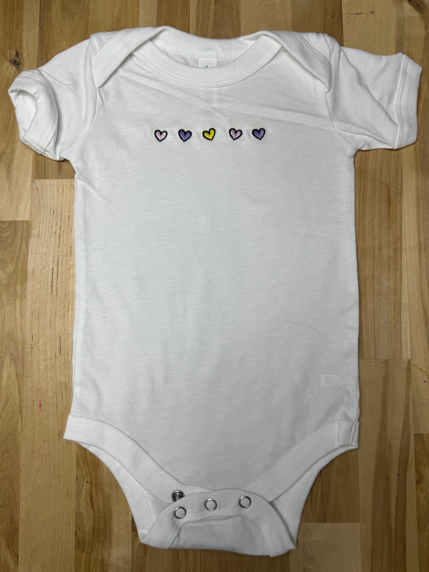 Mini Heart Onesie