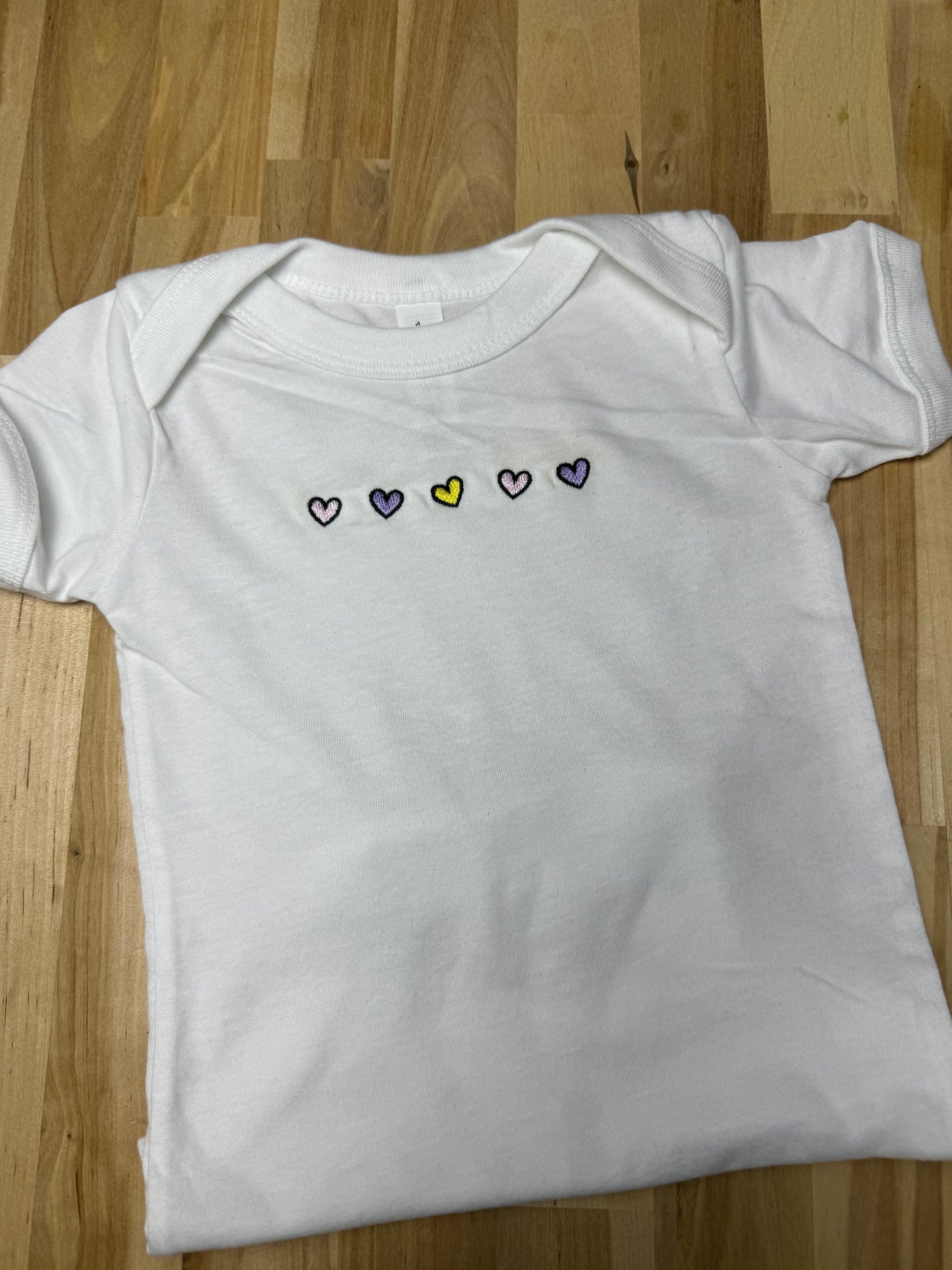 Mini Heart Onesie