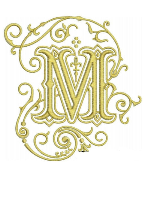 Monogram Letter "M"