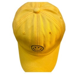 Yellow Smiley Cap
