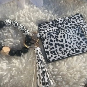 Wristlet Bracelet Keychain Pocket Credit Card Holder