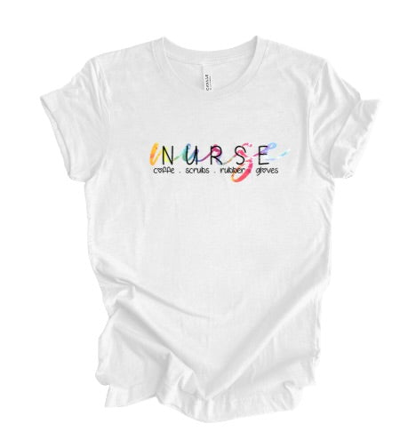 Nurse T-shirt Look What I Did by IP